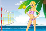 Beach Volleyball Girl Show