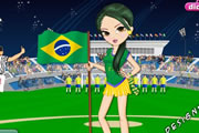 Brazil Fan Dress Up