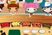 Busy Sushi Bar