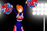 Cheerleader Dress Up game