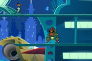 Duck dodgers robots game