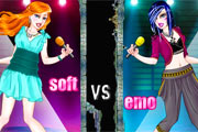 Emo vs. Soft game