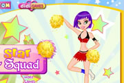 Energetic Cheerleader Dress Up