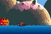 Mario Boat game