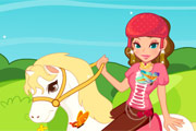 Princess Riding a Horse