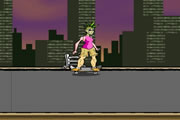 rooftop skater game