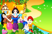 snow white and 7 dwarfs