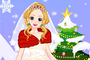 Snow White Christmas Bride