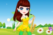 Spring Music Fairy game