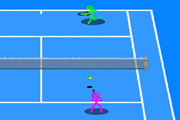 stickman tennis game