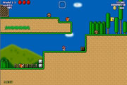 super mario world flash game