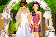 The Bride and Bridesmaid