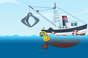 Tweety's Ocean Cleaning game